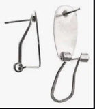 Copper beaded earrings, Native American beaded earrings, Indigenous beadwork, beaded earrings, unique earrings