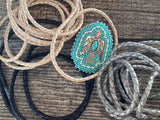 Beaded Thunderbird Bolo Tie, Western Bolo Tie