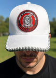 Beaded baseball hat~Today is a good day to die Crazy horse