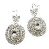 Sparklingbeaded earrings, Native American beaded earrings, Indigenous beadwork, beaded bride earrings, wedding earrings