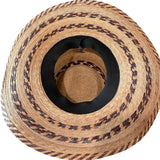 Beaded sun hat, beaded palm unisex one size hat