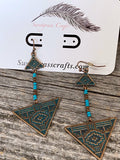 Southwest Turquoise Earrings
