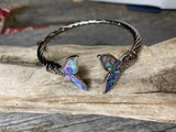 Abalone Whale tail bracelet