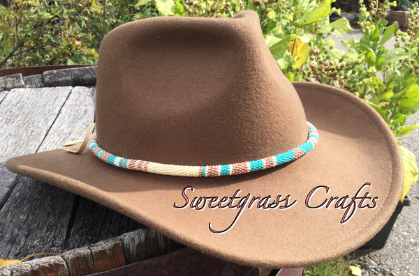 beaded hat band