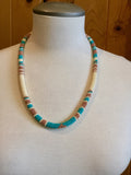 beaded rope necklace
